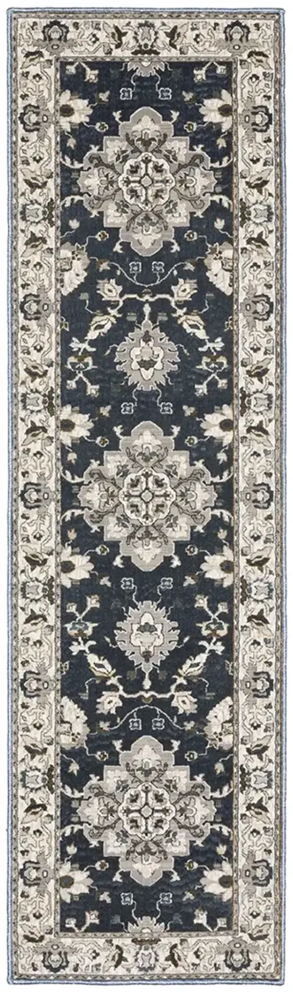 Ellington 2'3" x 7'6" Blue Rug