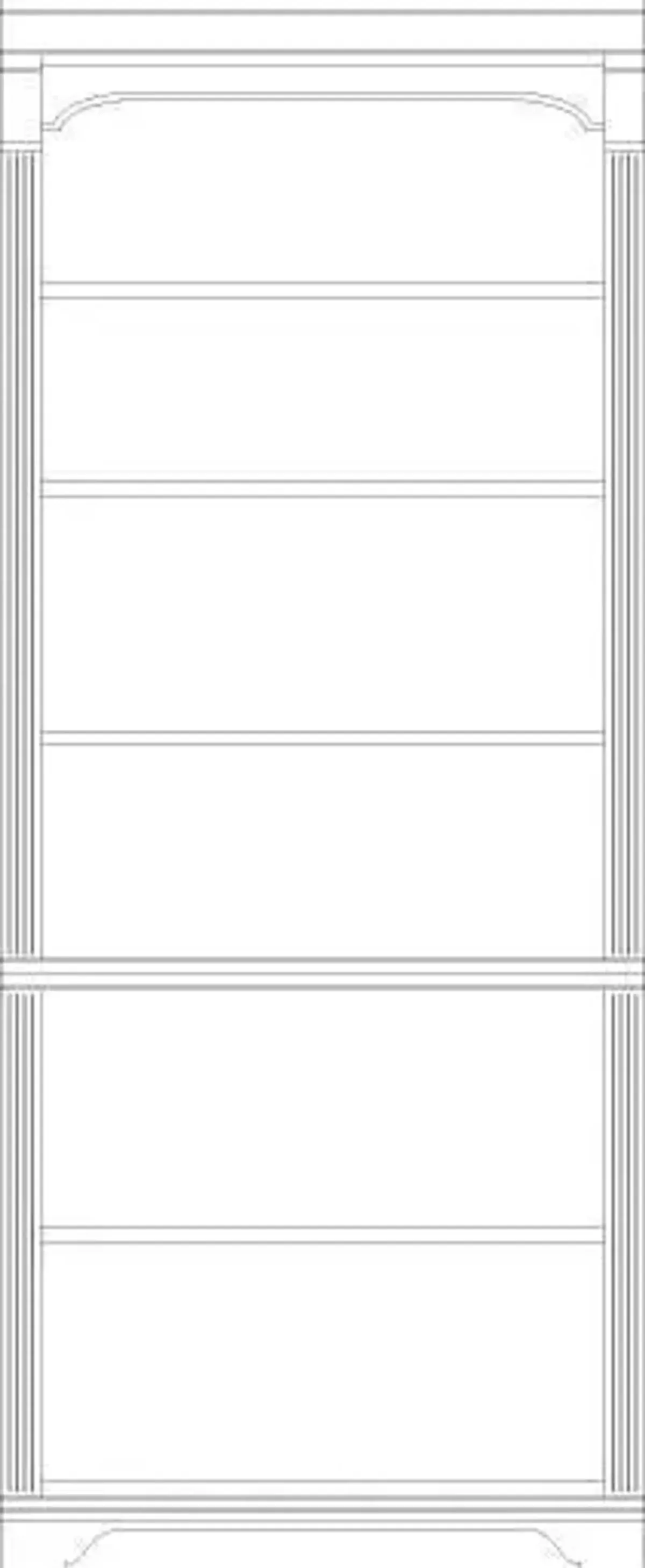 Brookhaven Tall Bookcase