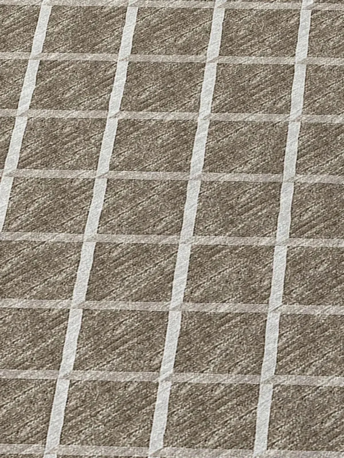 York YO1 Taupe 9' x 12' Rug