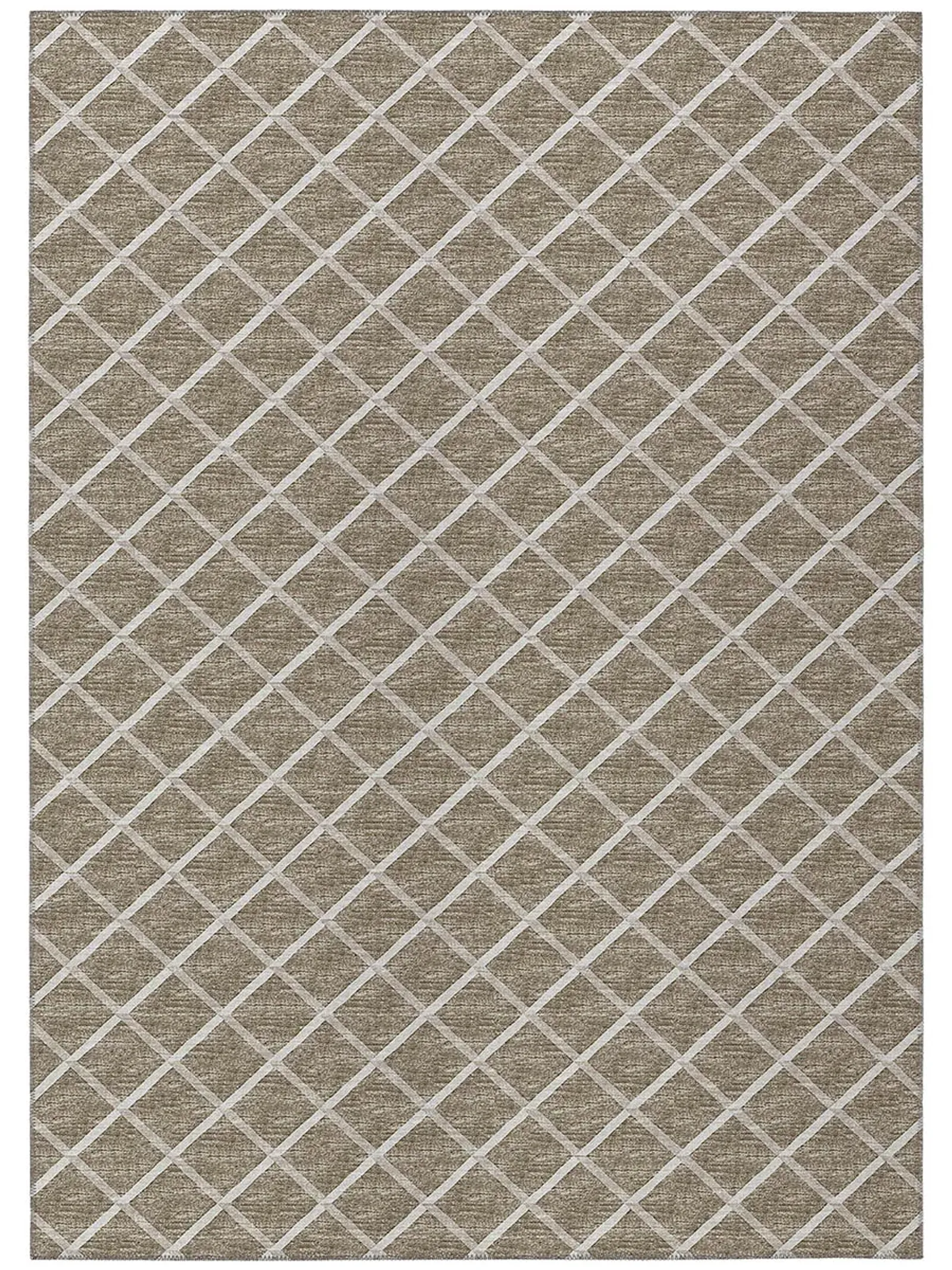 York YO1 Taupe 9' x 12' Rug