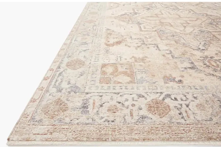 Carlisle CAR04 Slate/Ivory 7'10" x 10' Rug