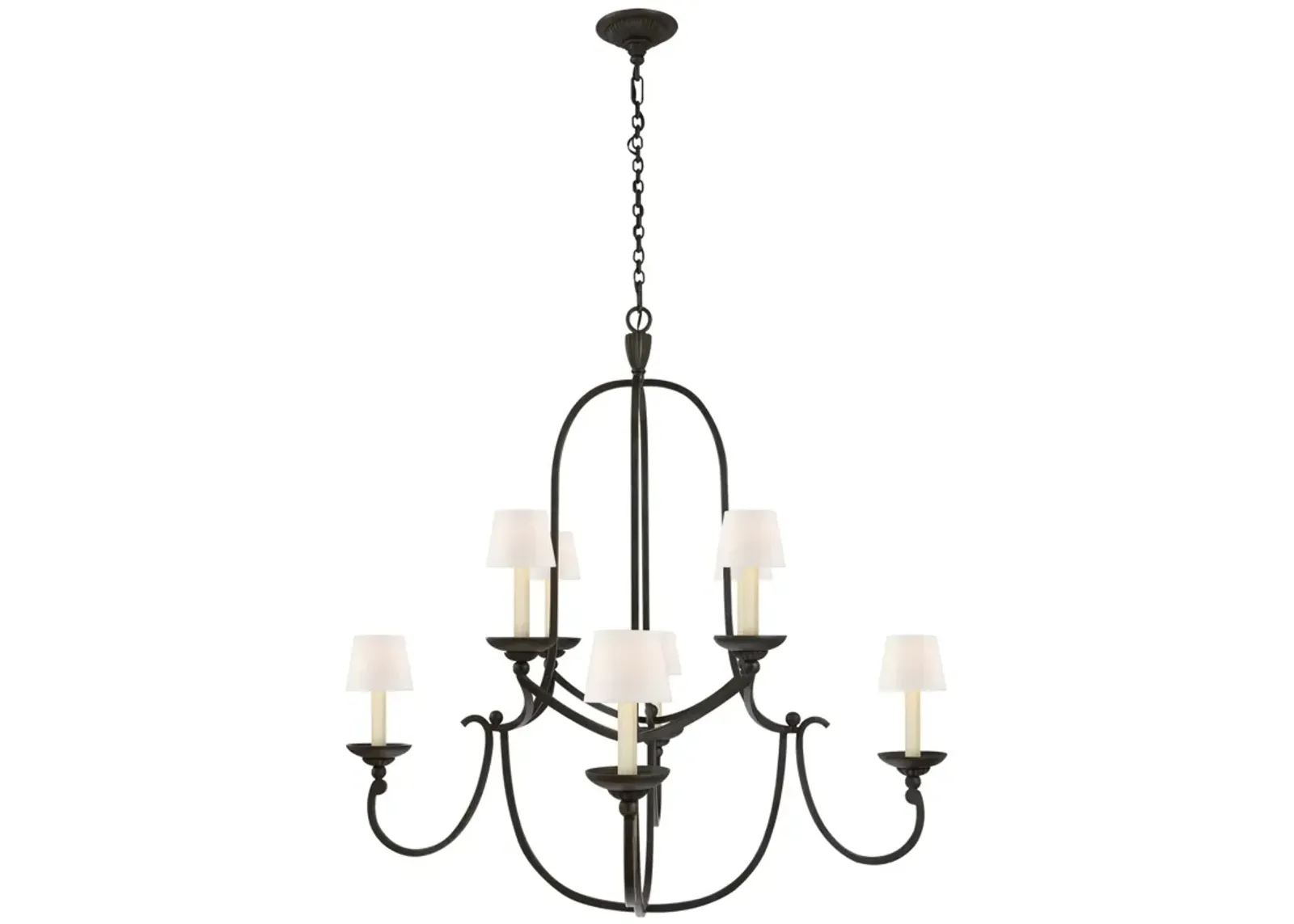 Flemish Med Round Chandelier