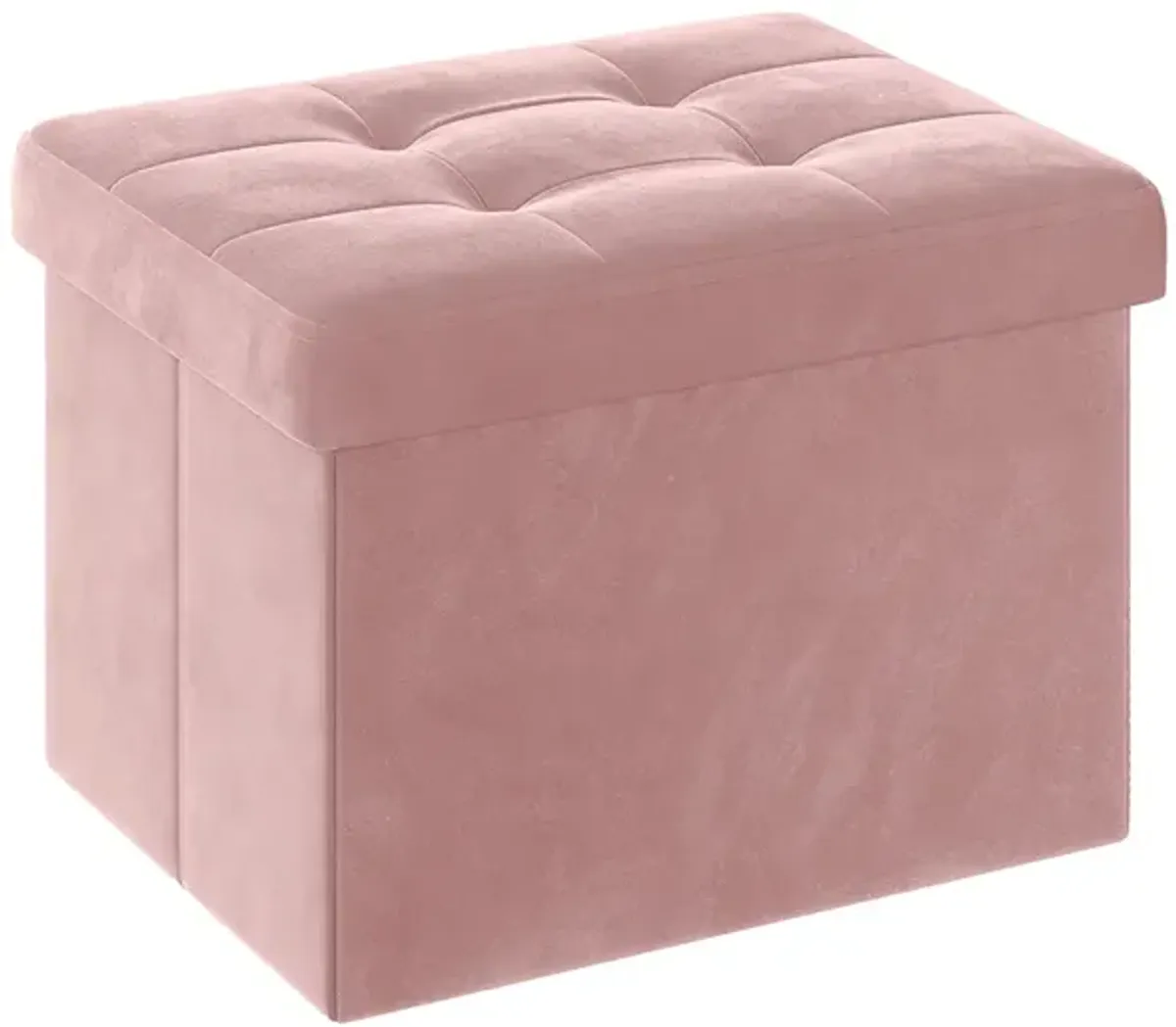 Foldable Storage Ottoman Bench for Space-Saving and Versatile Use