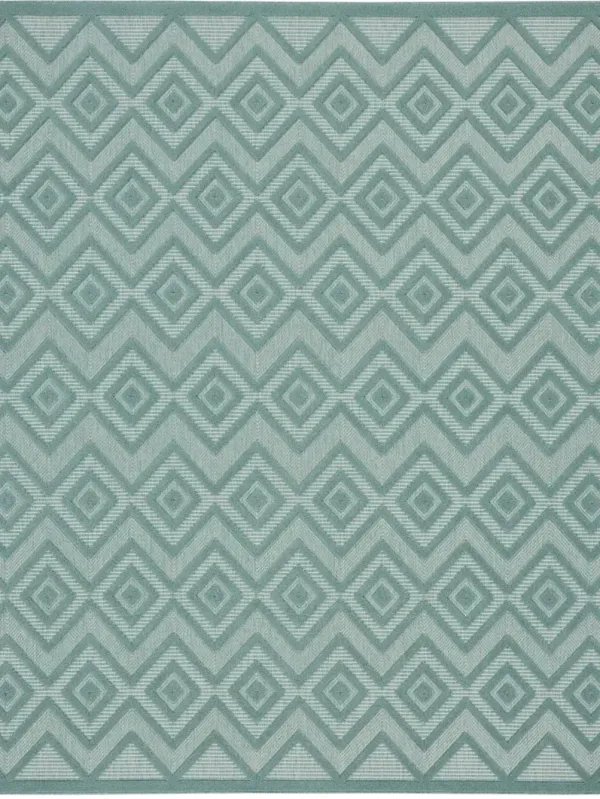 Versatile NRV01 Aqua/Teal 7' x 10' Rug