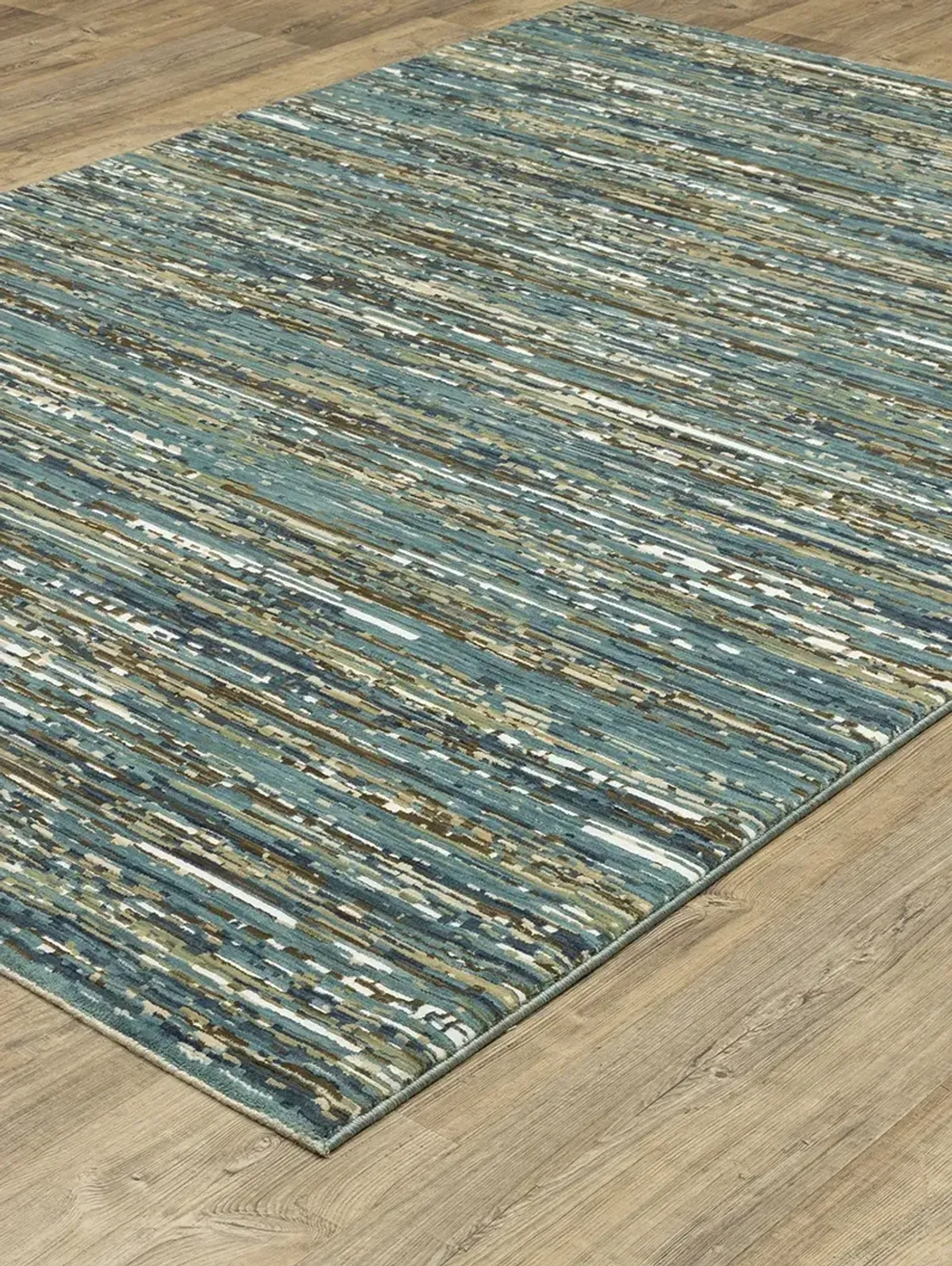 Reed 2'3" x 7'6" Blue Rug