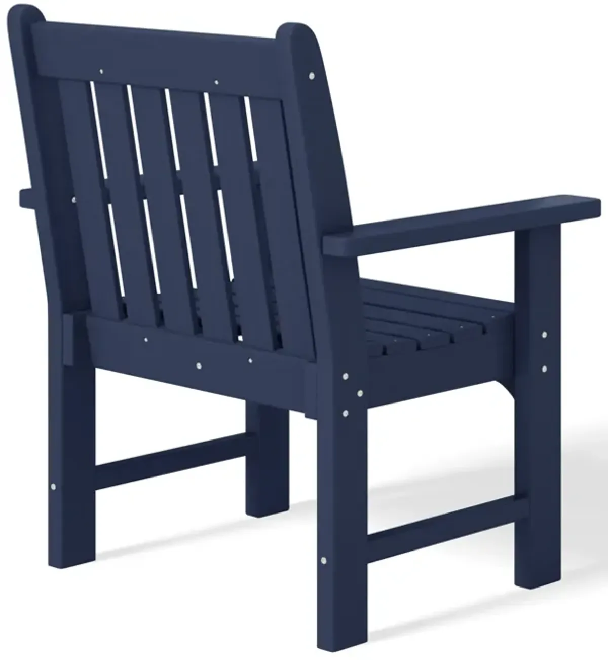 WestinTrends Outdoor Patio HDPE Garden Dining Arm Chair