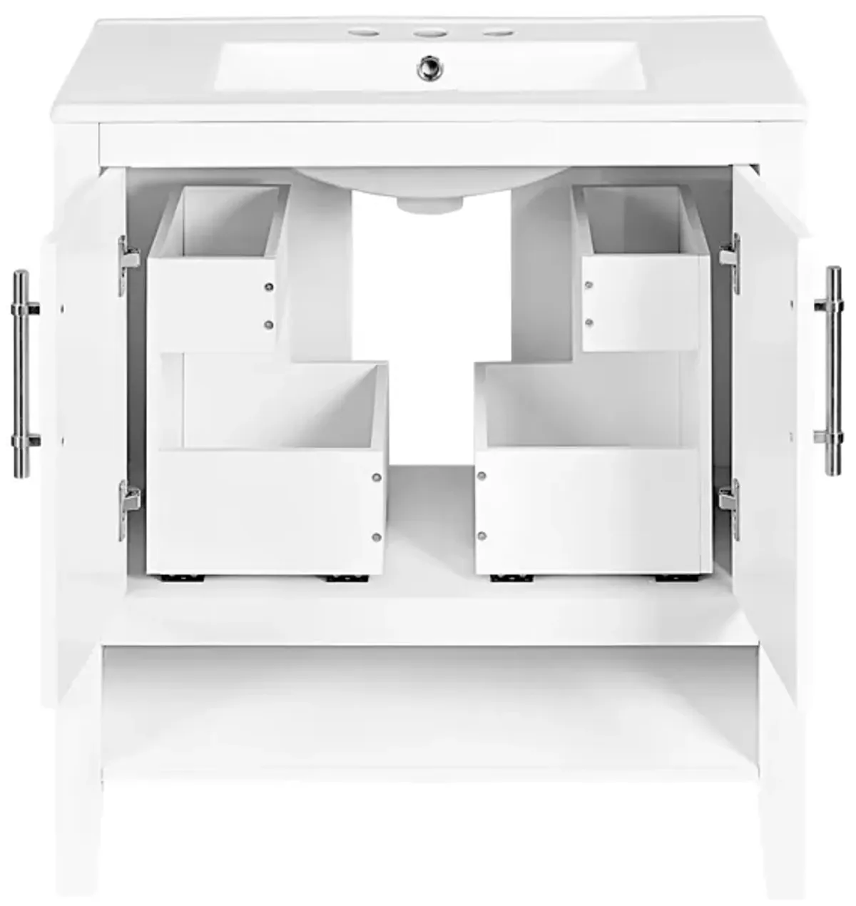 Merax Freestanding 30" Bathroom Furniture Vanity with Sink