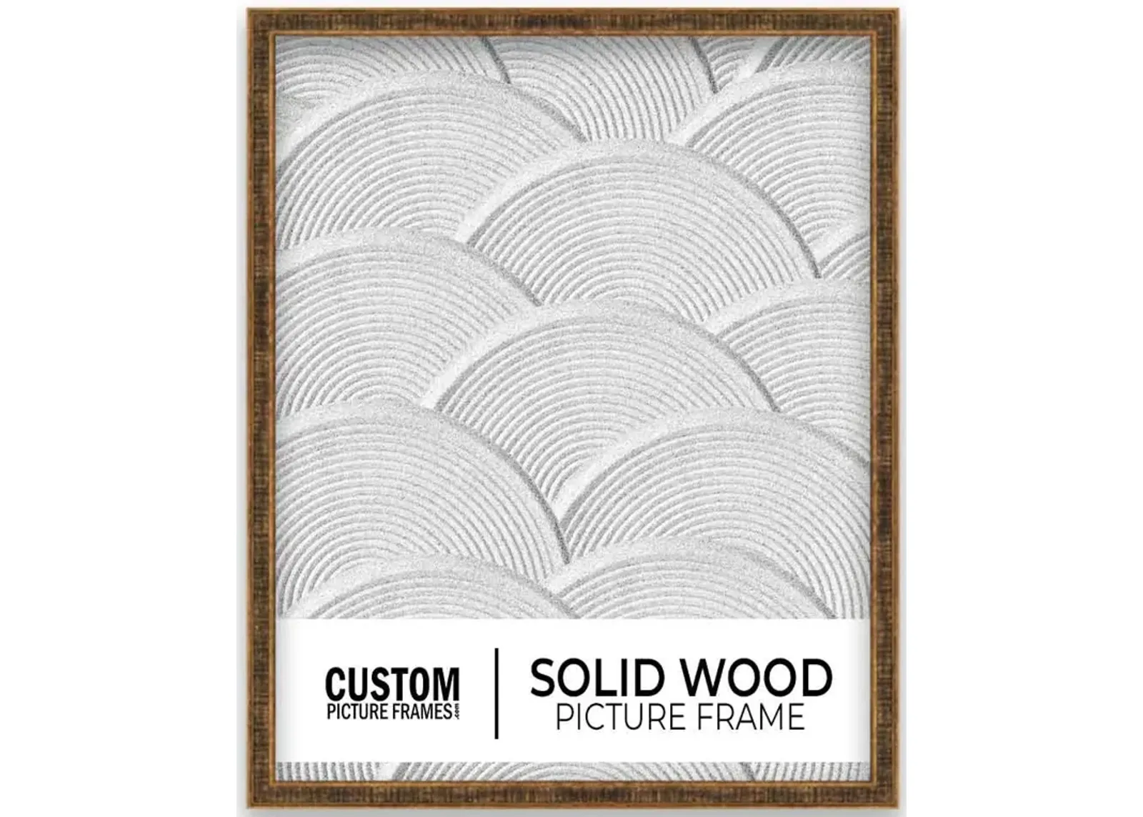 Rustic Gold Picture Frame