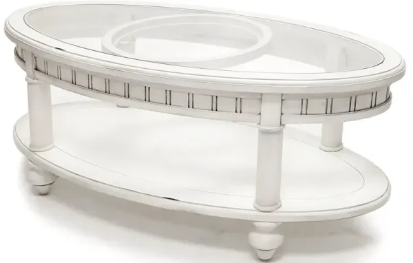 Sea Winds Coastal Furniture Monaco Oval Coffee Table