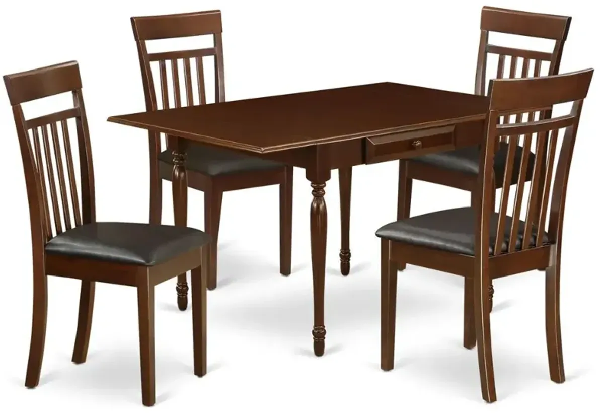 Dining Room Set Mahogany, MZCA5-MAH-LC