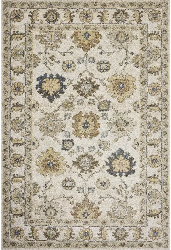 Tamryn TAM-03 Ivory / Multi 2''7" x 8''0" Rug by