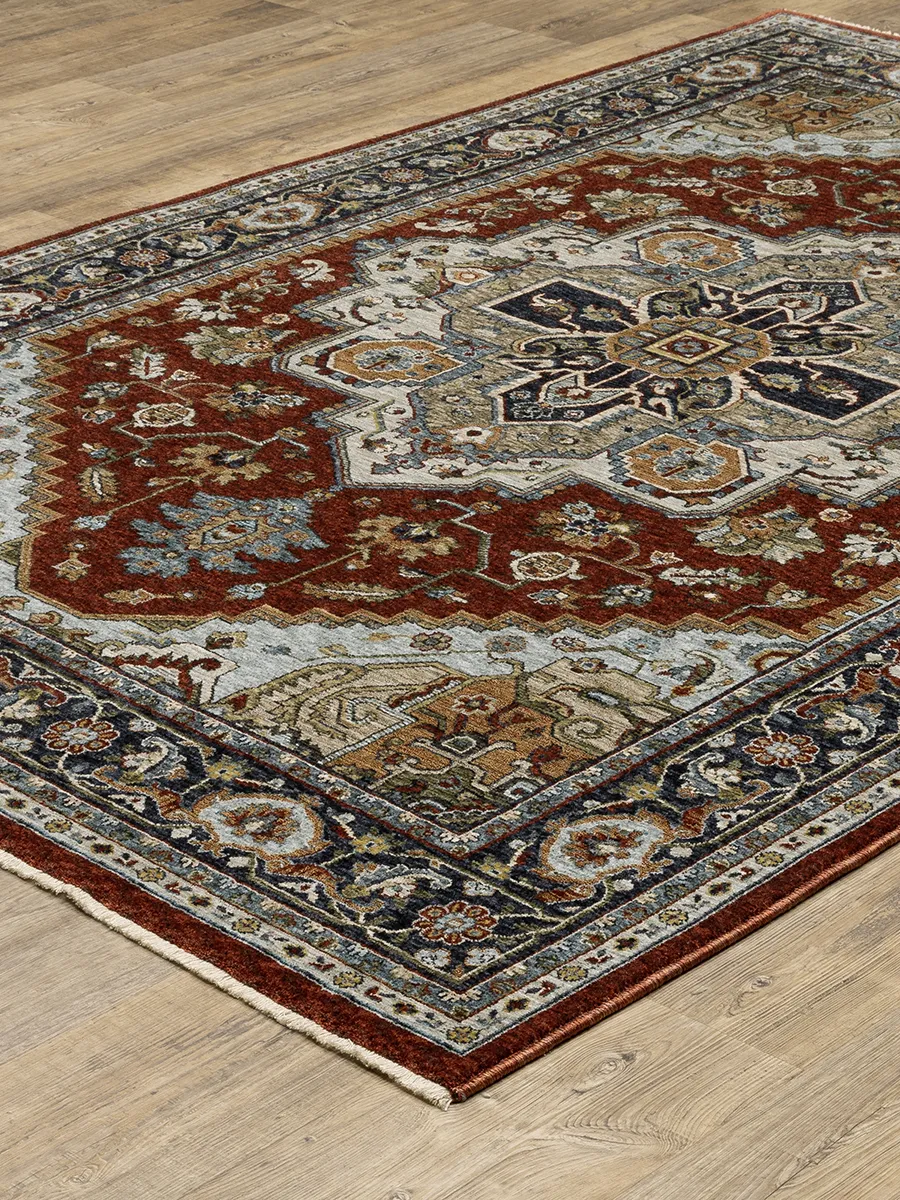 Aberdeen 9'10" x 12'10" Red Rug