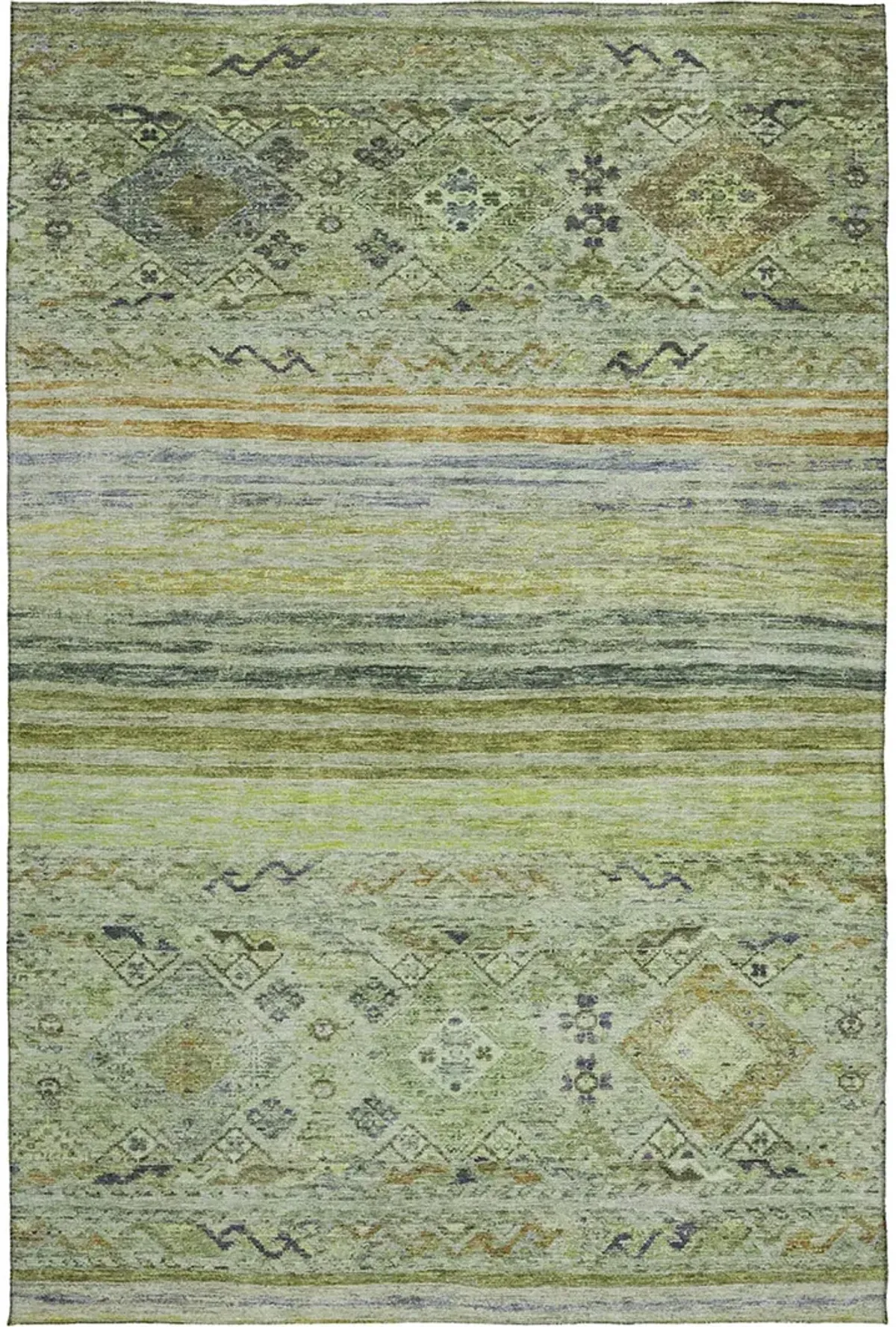 Karaj KJ4 Aloe 8' Rug