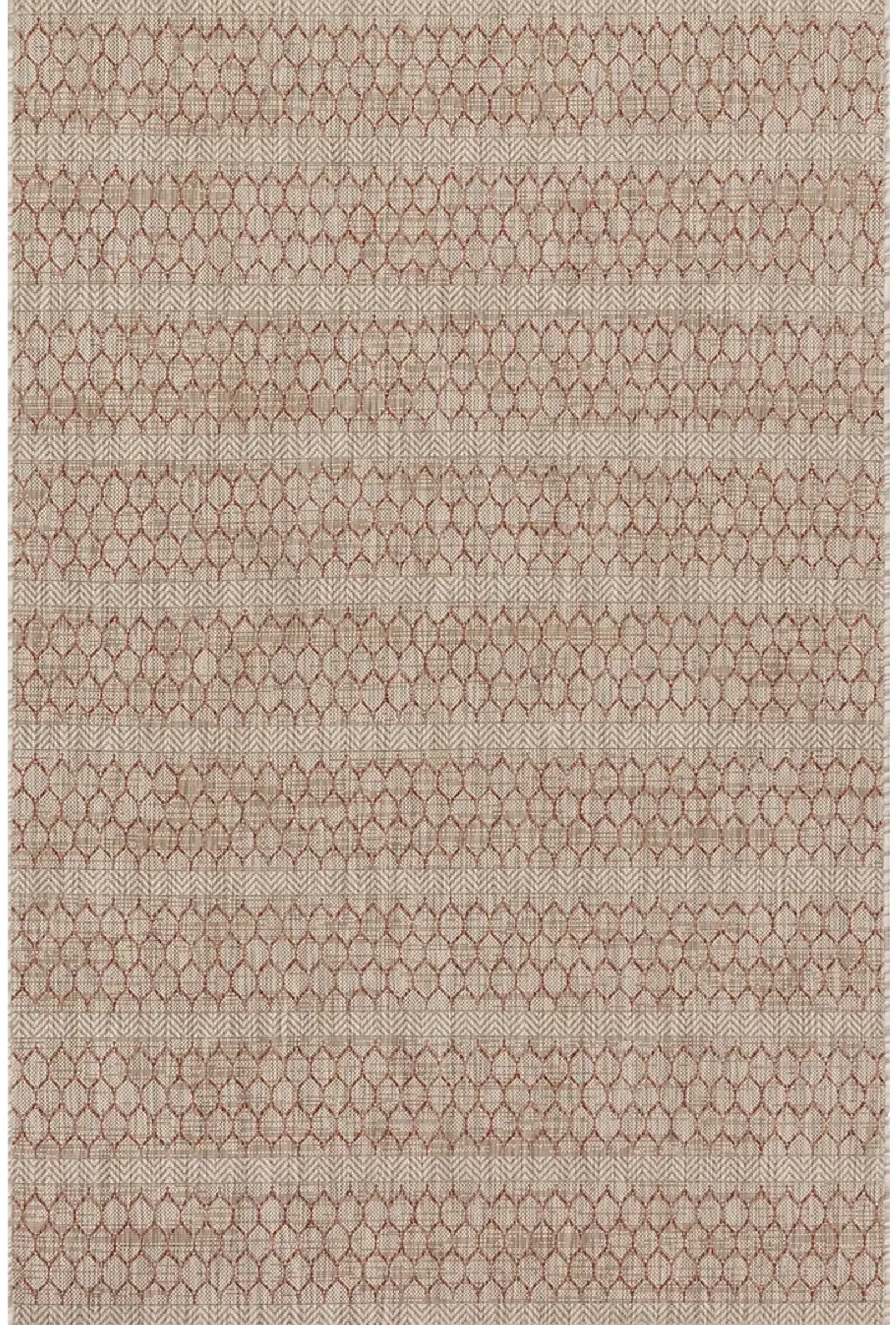 Isle IE01 Beige/Rust 2'2" x 3'9" Rug