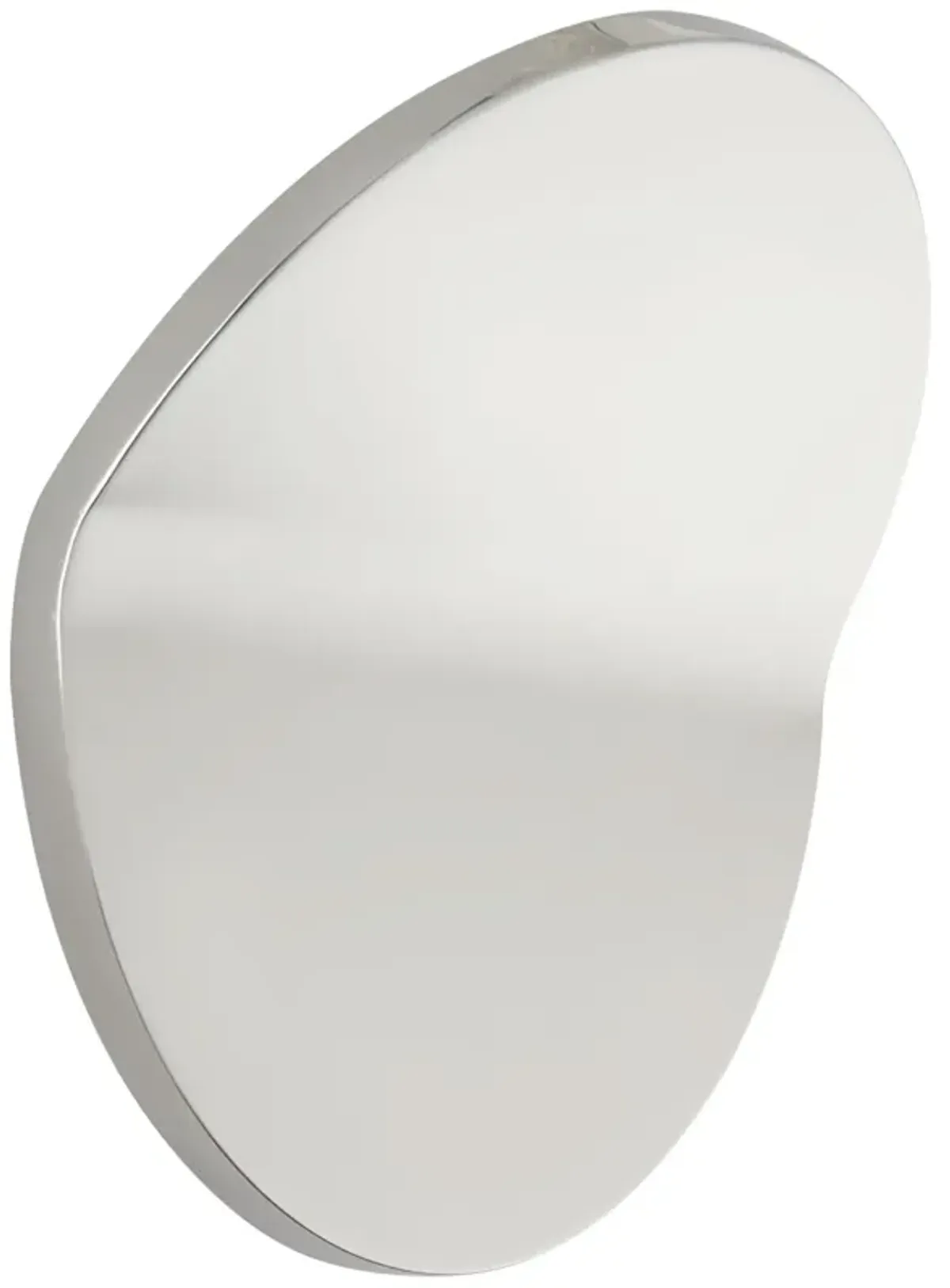 Bend Large Round Light in Polished Nickel