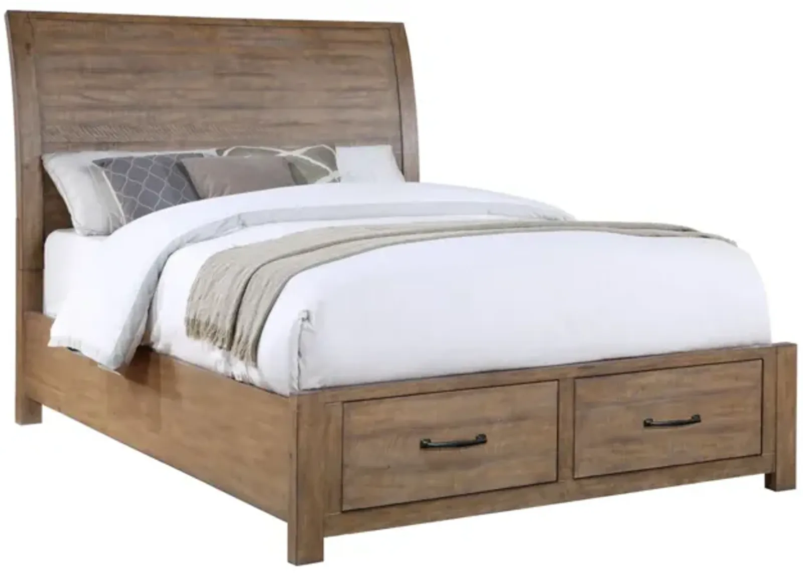 Storage Sleigh Cal King Bed