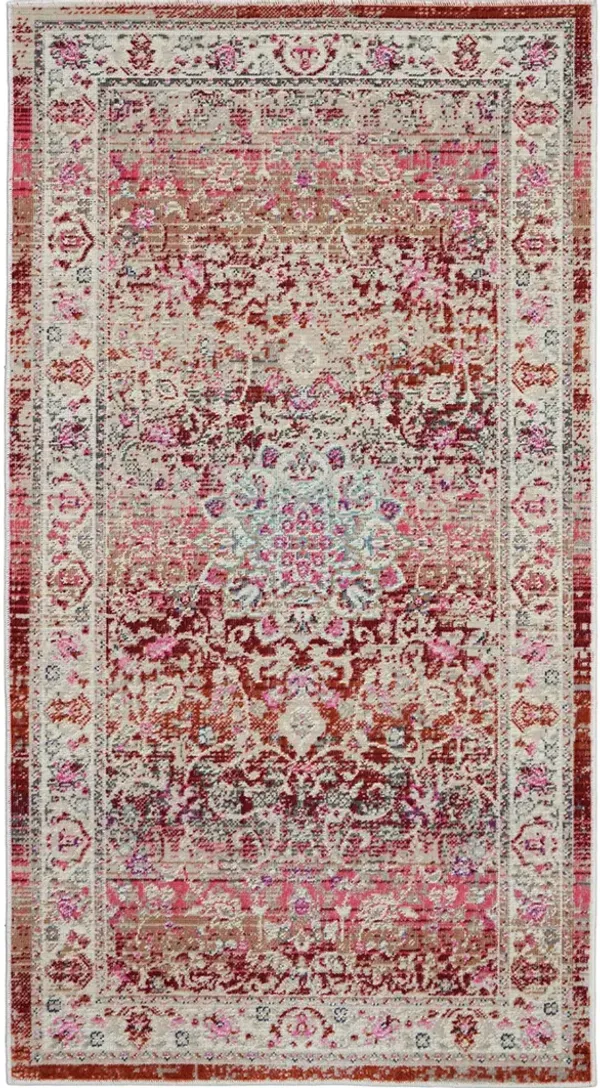 Vintage Kashan VKA01 Red 2' x 4' Rug