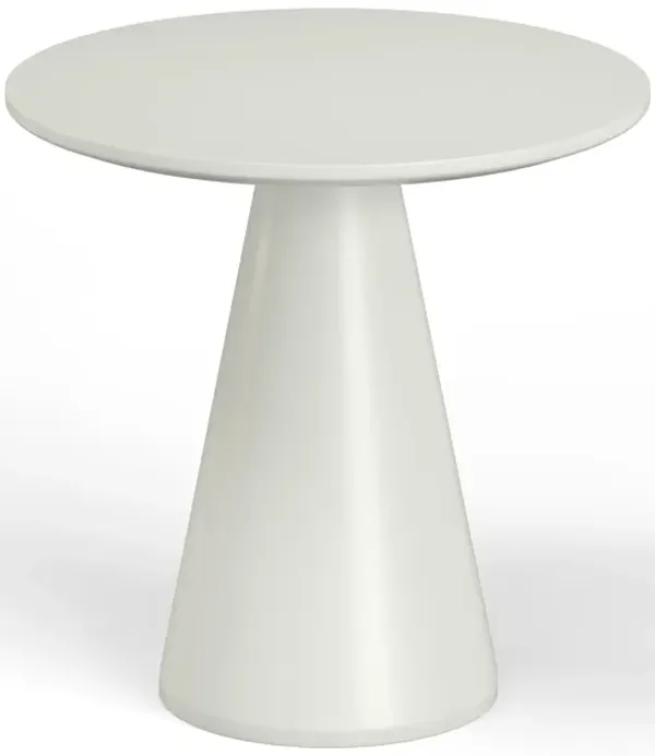 Pedestal Pub Table - Bone