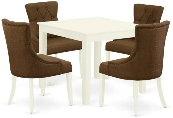 Dining Room Set Linen White