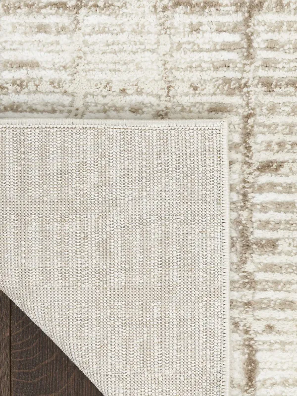 Dew DEW02 Ivory/Beige 7'10" x 9'10" Rug