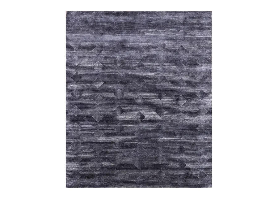 Walle WAL94690 Charcoal 9" x 12" Rug