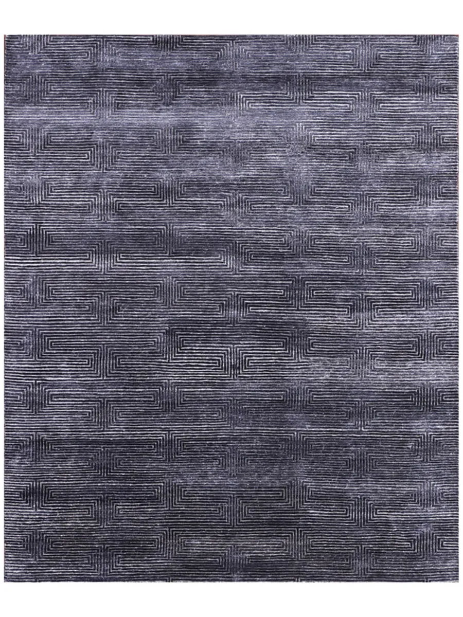 Walle WAL94690 Charcoal 9" x 12" Rug