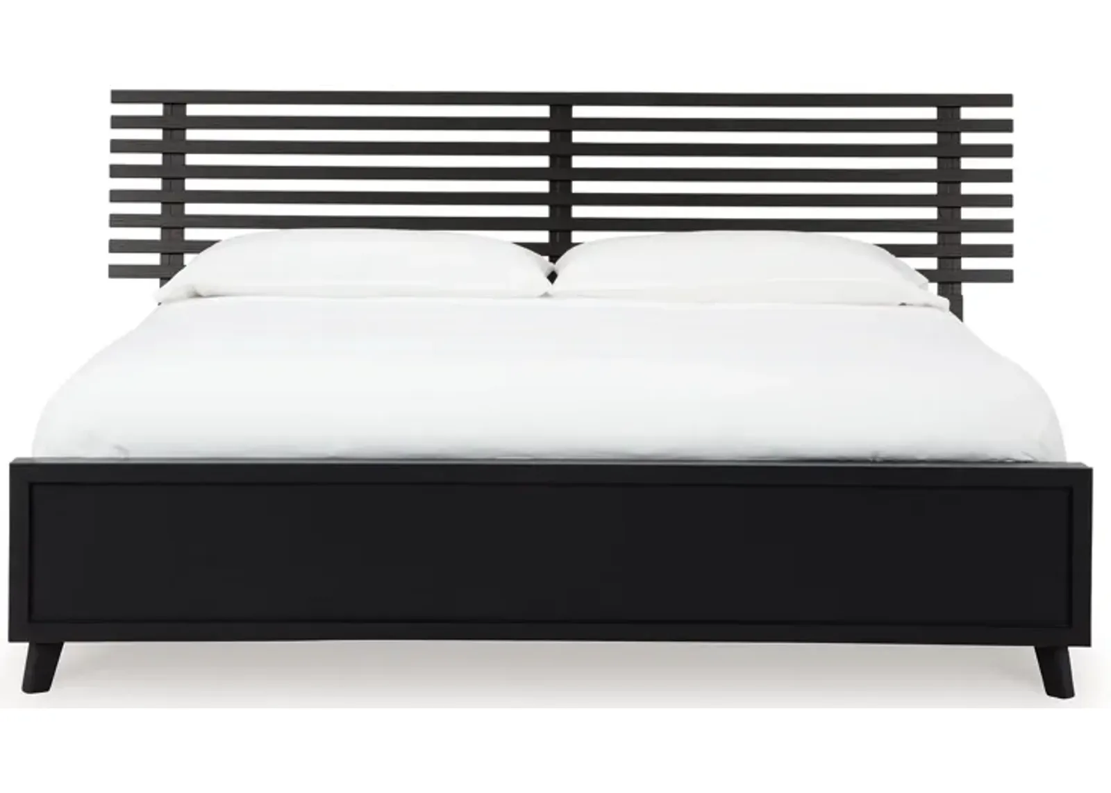 Danziar King Slat Panel Bed