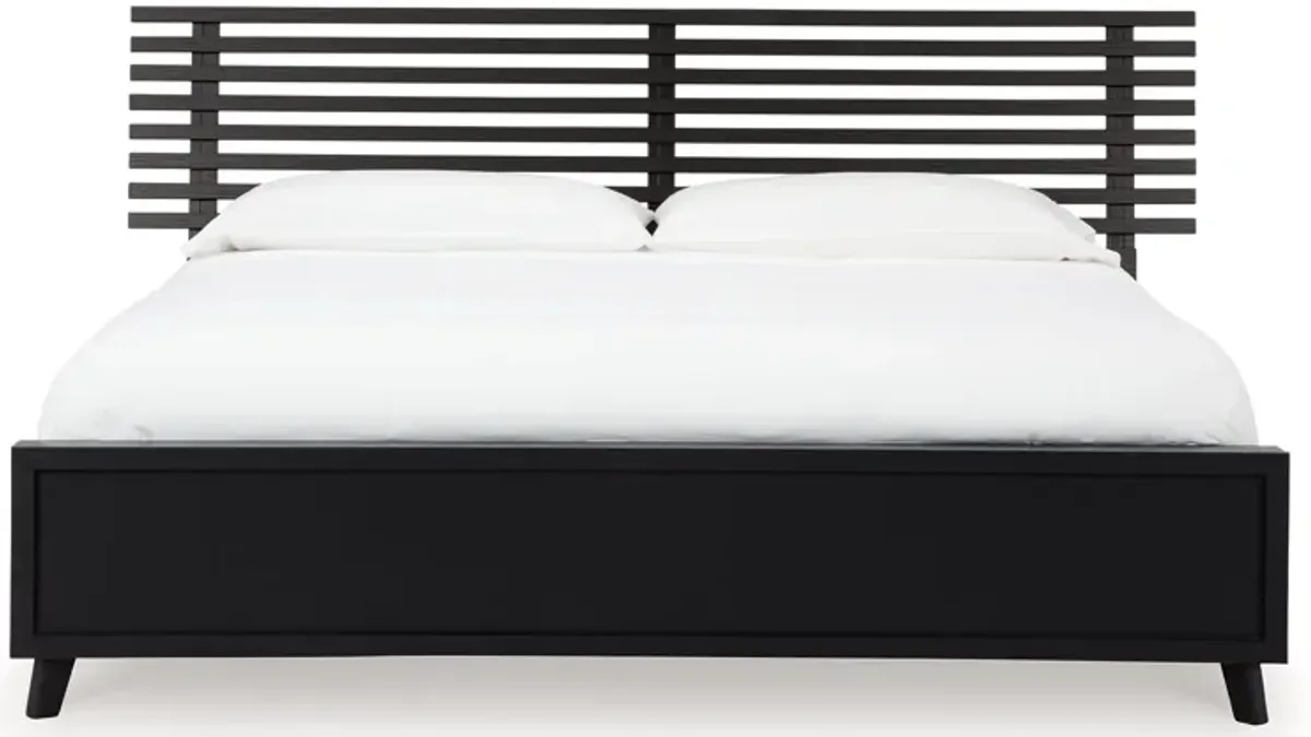 Danziar King Slat Panel Bed