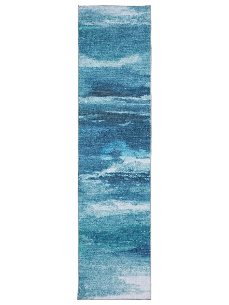 Sumter 2' x 8' Blue Rug