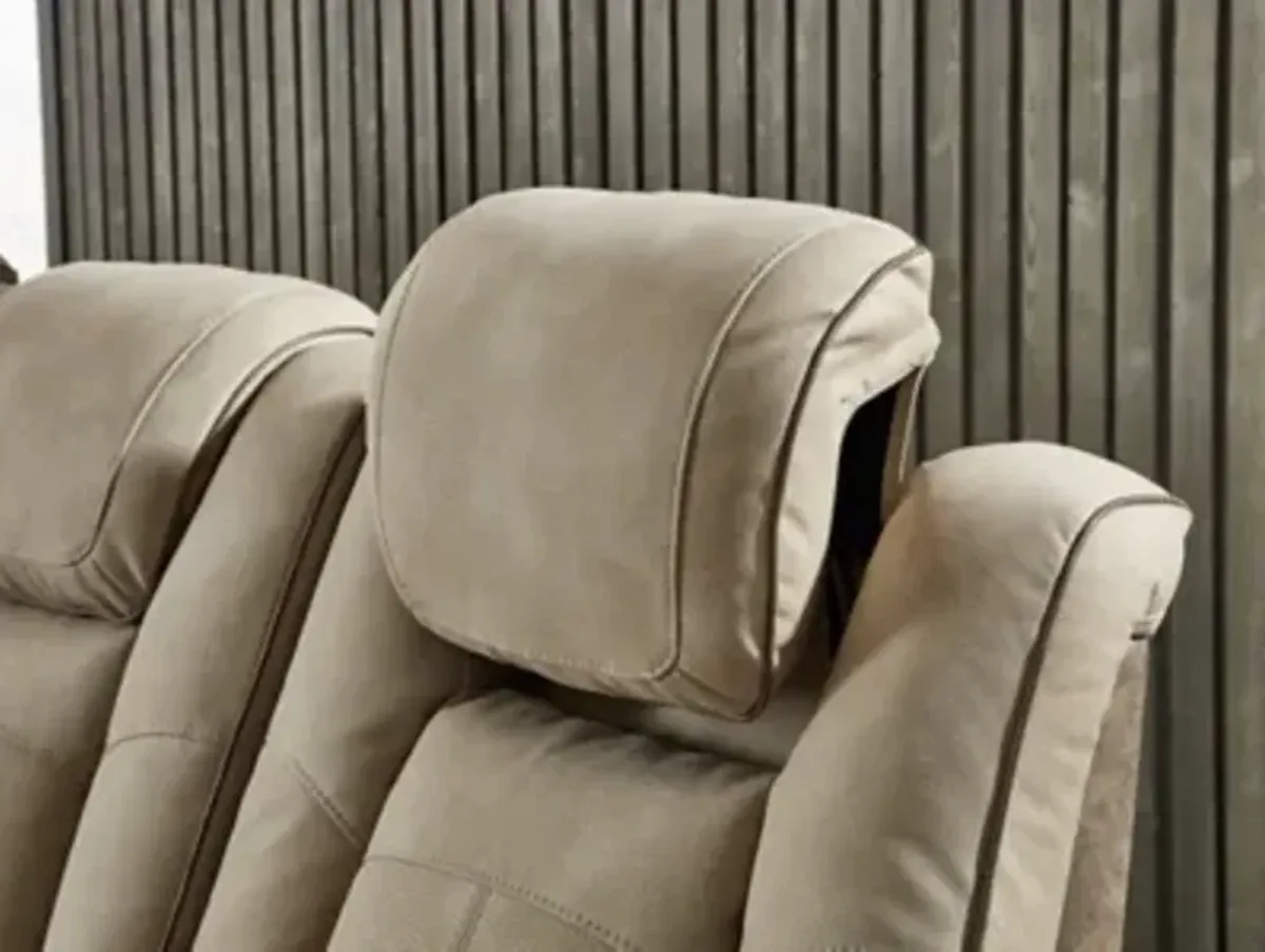 Next-Gen DuraPella Sand Power Reclining Loveseat