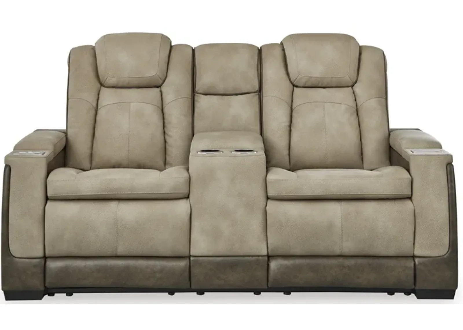 Next-Gen DuraPella Sand Power Reclining Loveseat