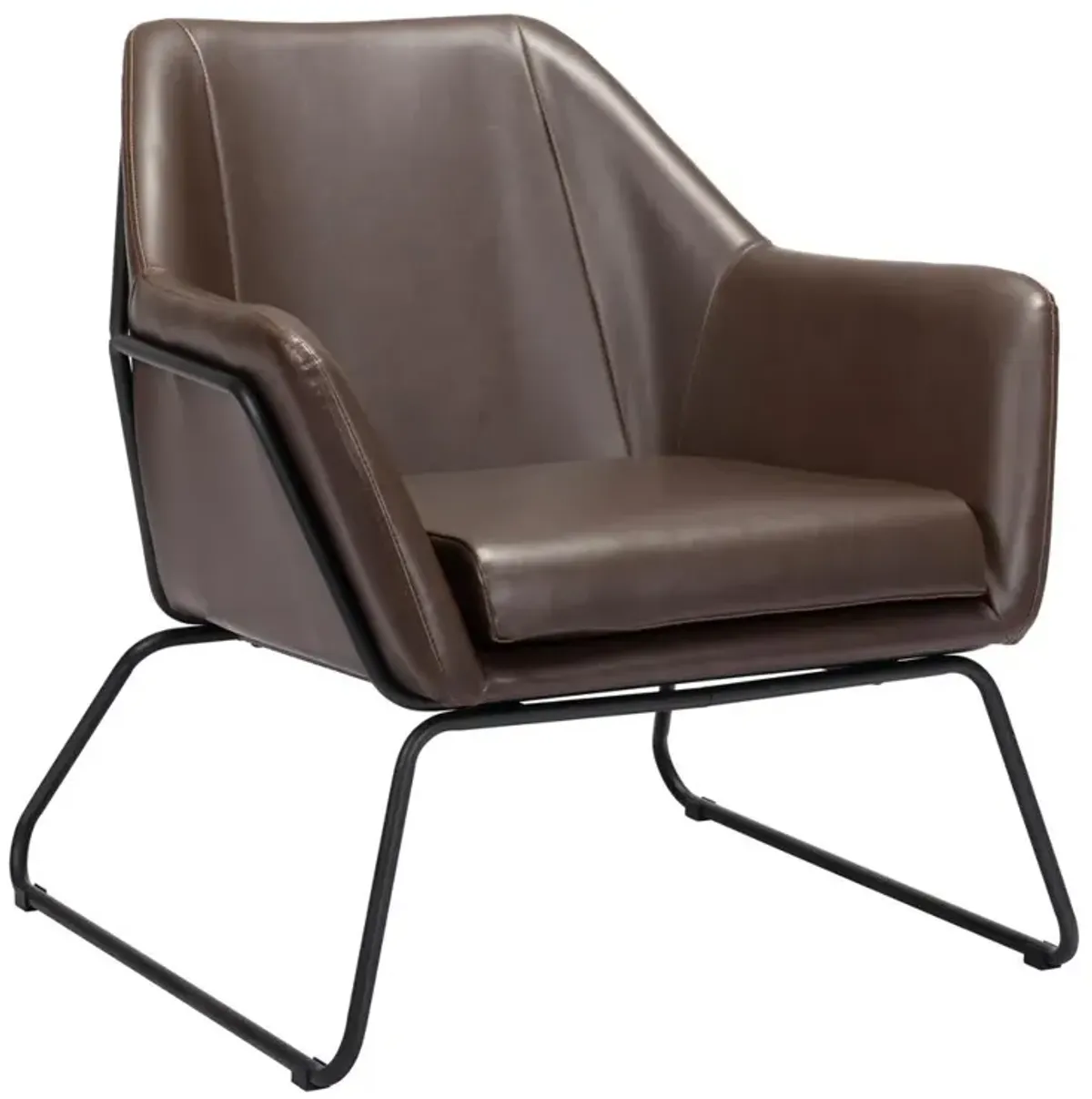 Belen Kox The Jose Brown Accent Chair, Belen Kox