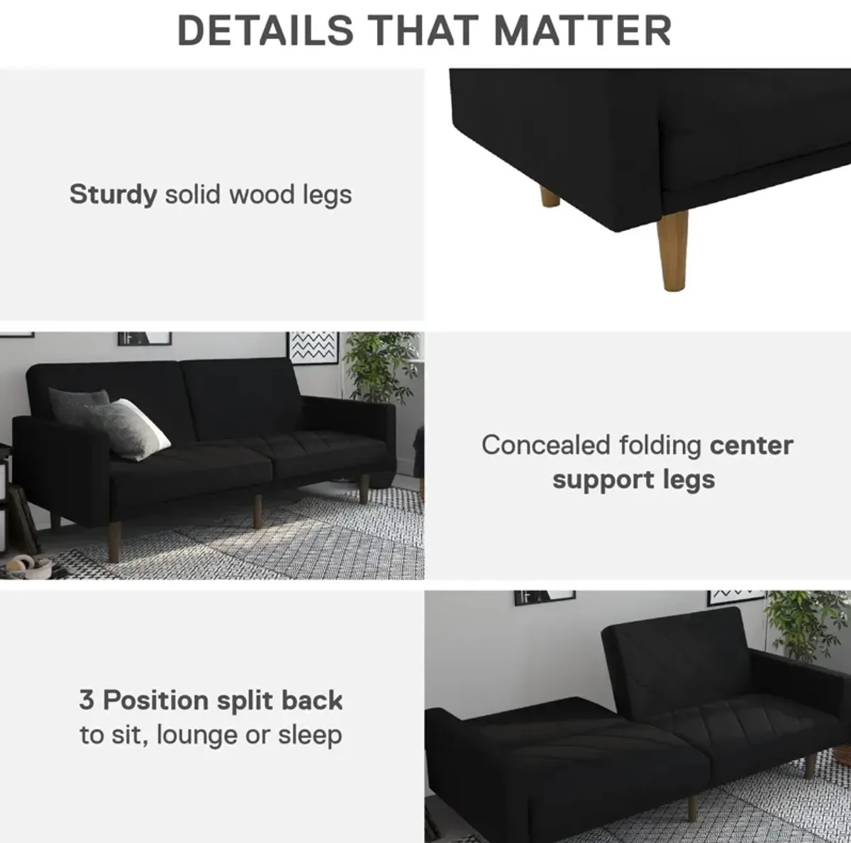 Atwater Living Leona Futon