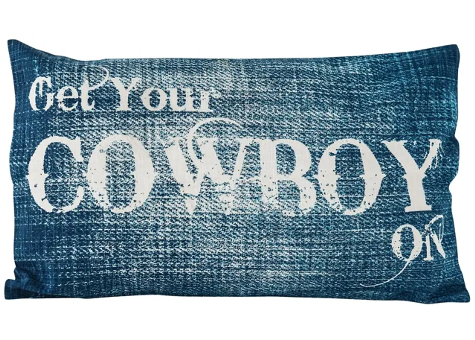 Get Your Cowboy On Pillow