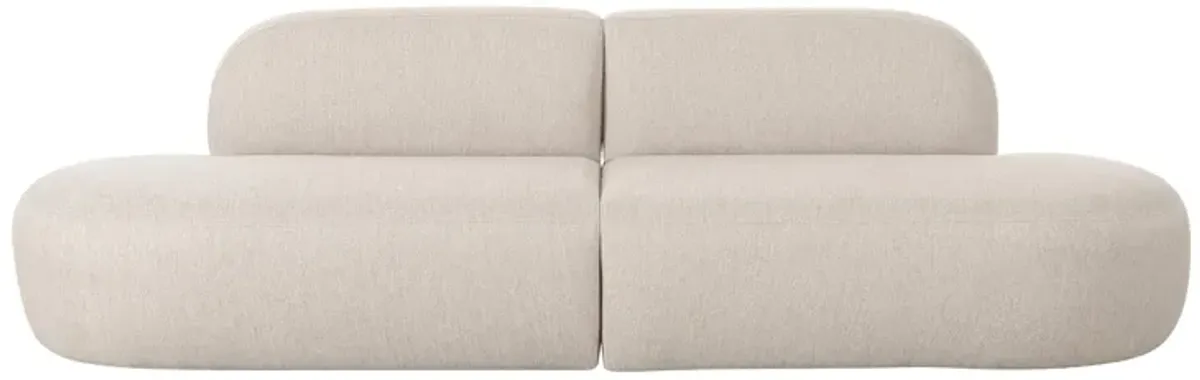 Broohah Beige Linen Sofa