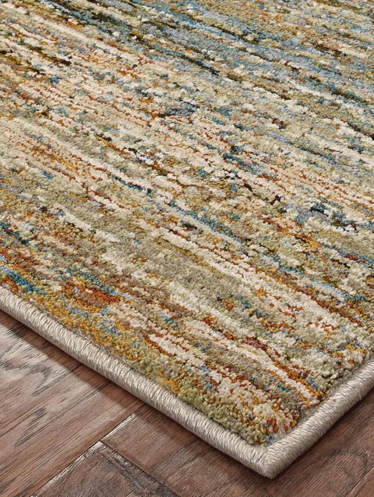 Atlas 1'10" x 3'2" Gold Rug