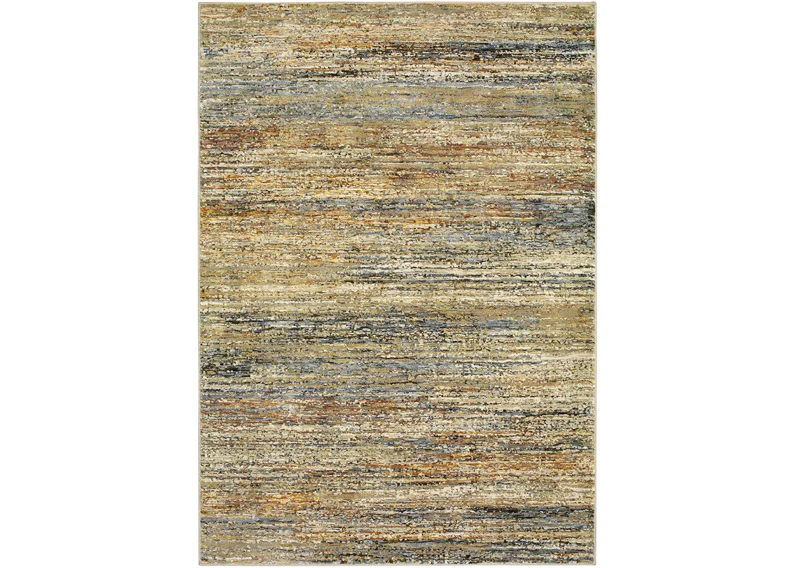 Atlas 1'10" x 3'2" Gold Rug