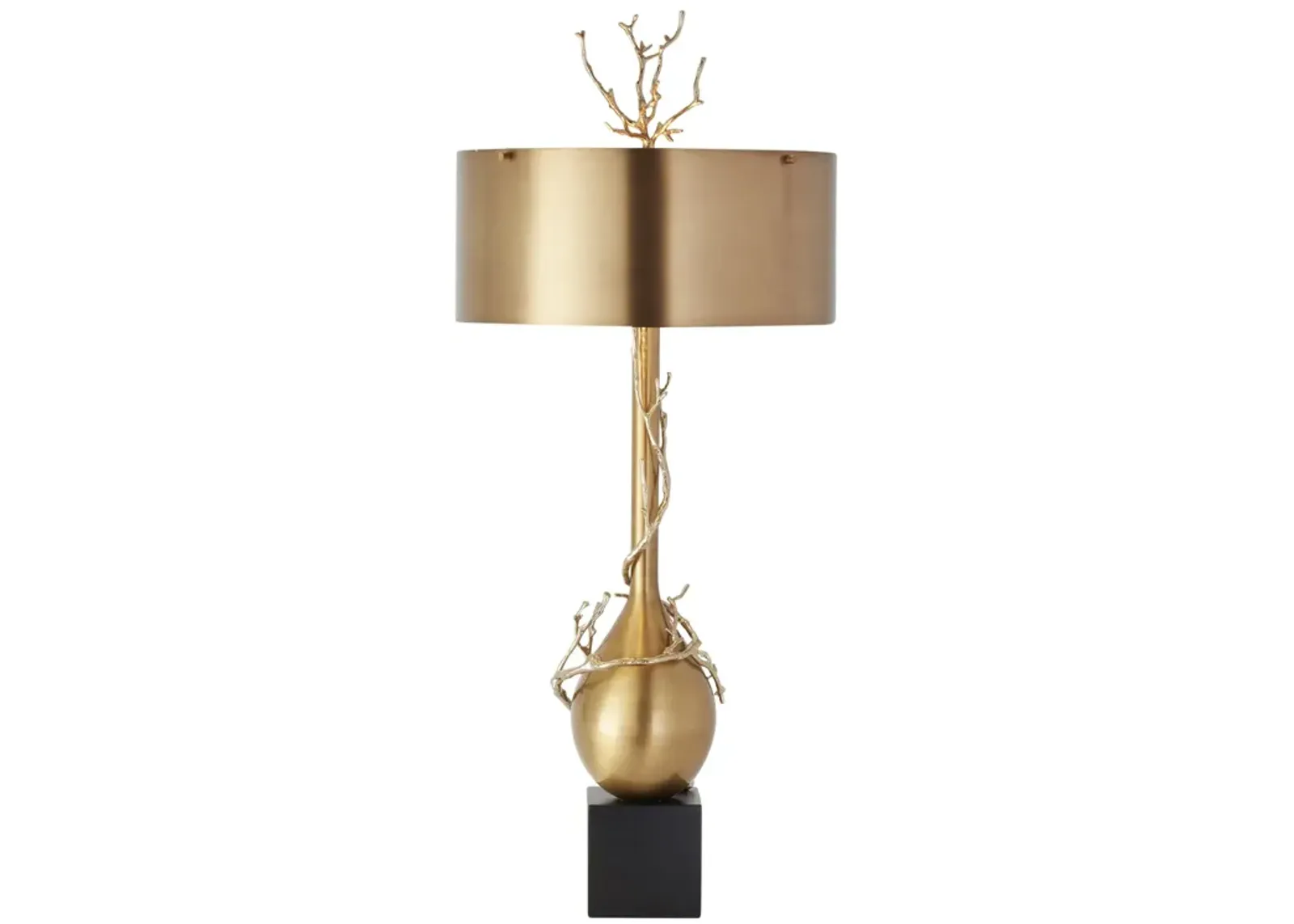 Twig Bulb Lamp-Brass