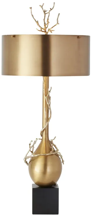 Twig Bulb Lamp-Brass