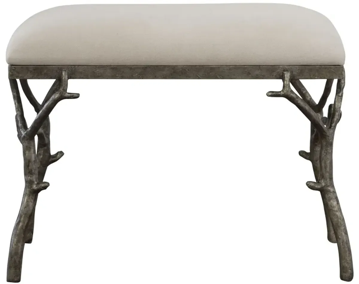 Uttermost Lismore Small Fabric Bench