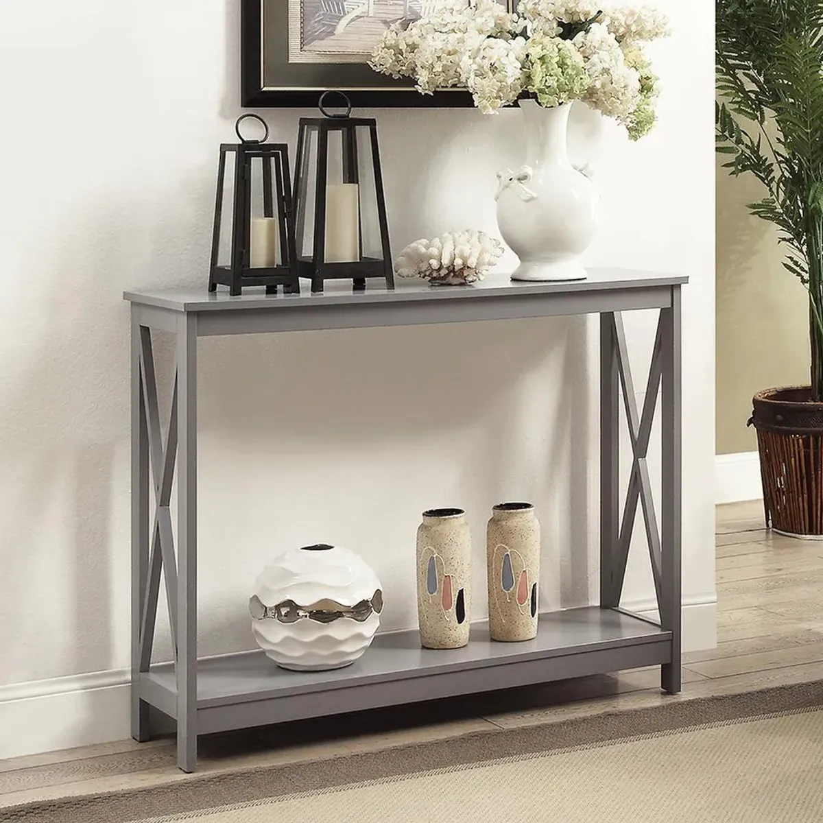 Convience Concept, Inc. Oxford Console Table with Shelf