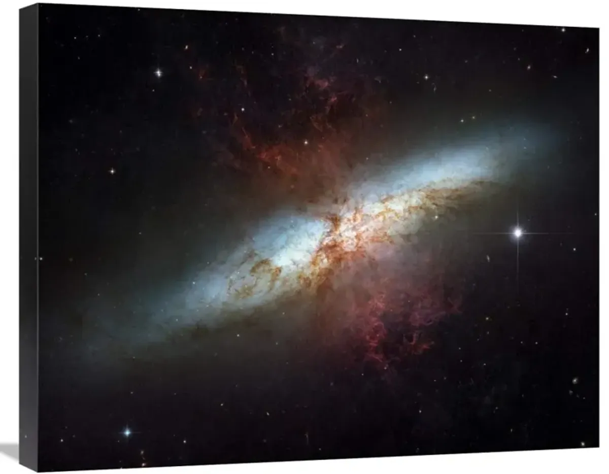 M82 - Starburst Galaxy-Canvas Art-28x22