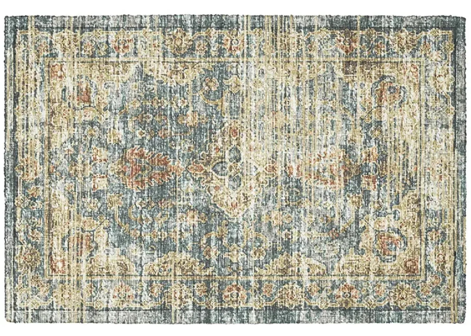 Tuscany TU13 Teal 20" x 30" Rug