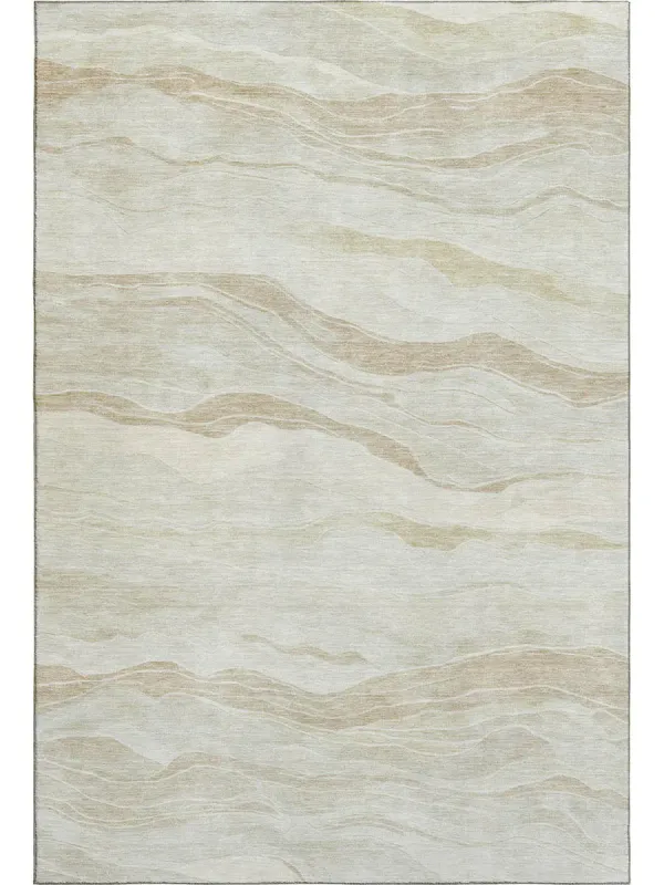 Pacifica PA6 Beige 3' x 5' Rug