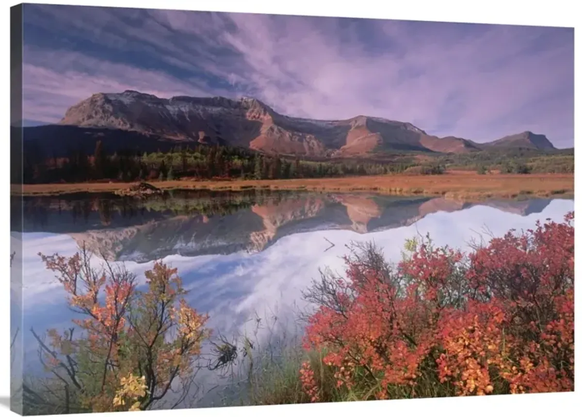 Sofa Mountain, Waterton Lakes National Park, Alberta, Canada-Canvas Art-40x30