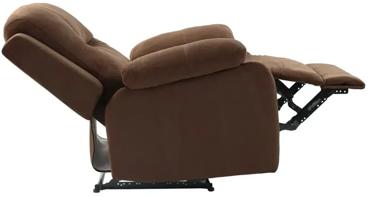 Poundex Recliner-Chocolate