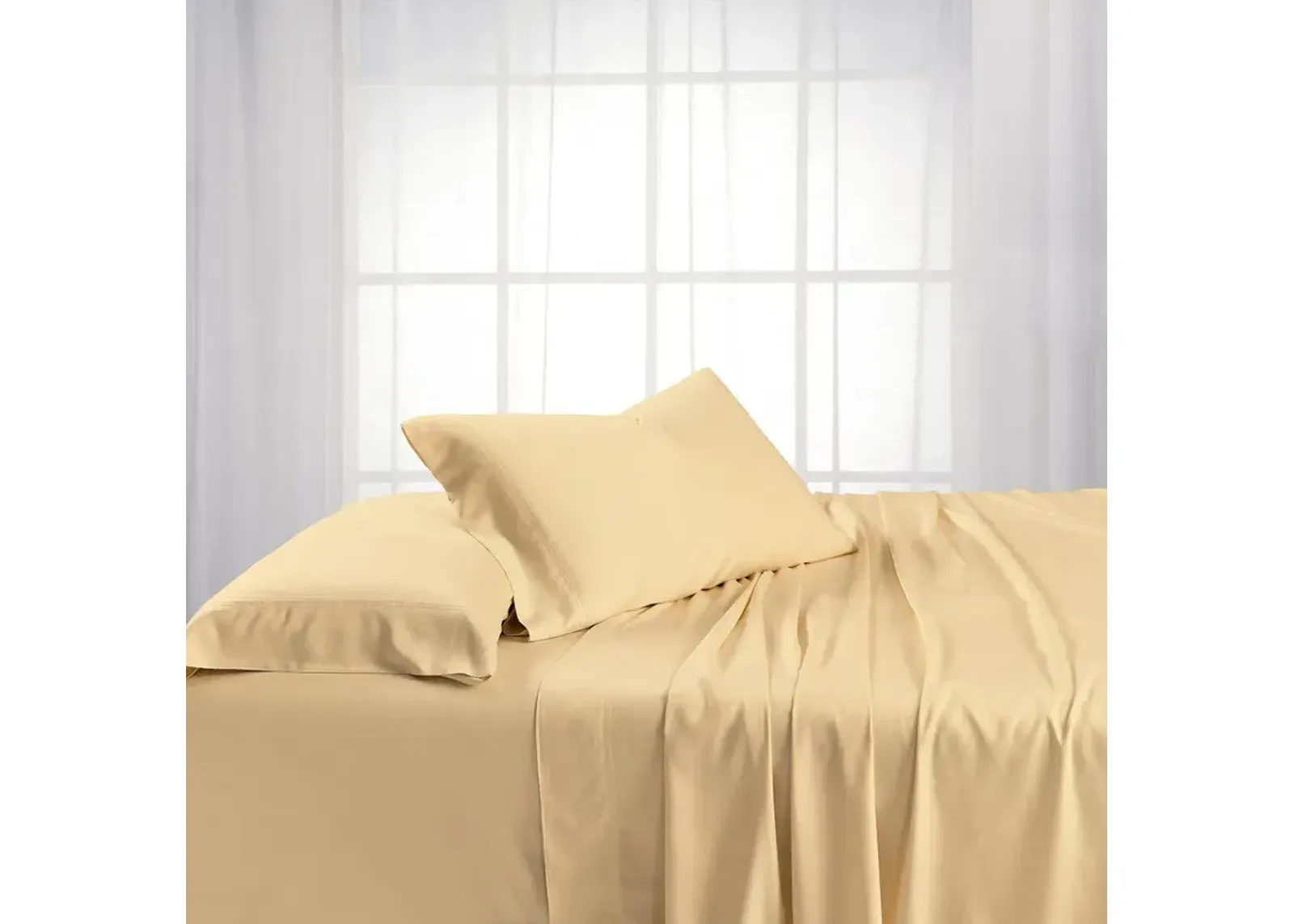 Egyptian Linens Pure Luxury Bamboo Viscose 600 Sheet Set.