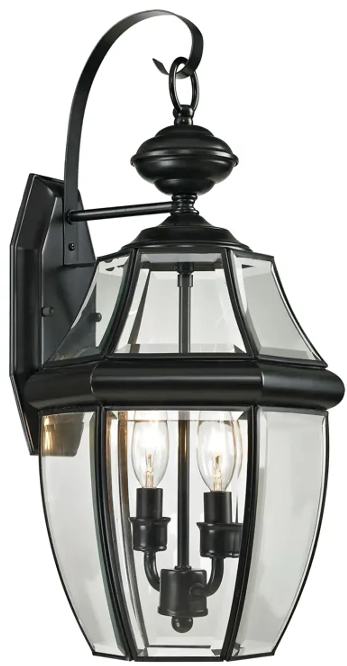 Ashford 21'' High 2-Light Black Outdoor Sconce