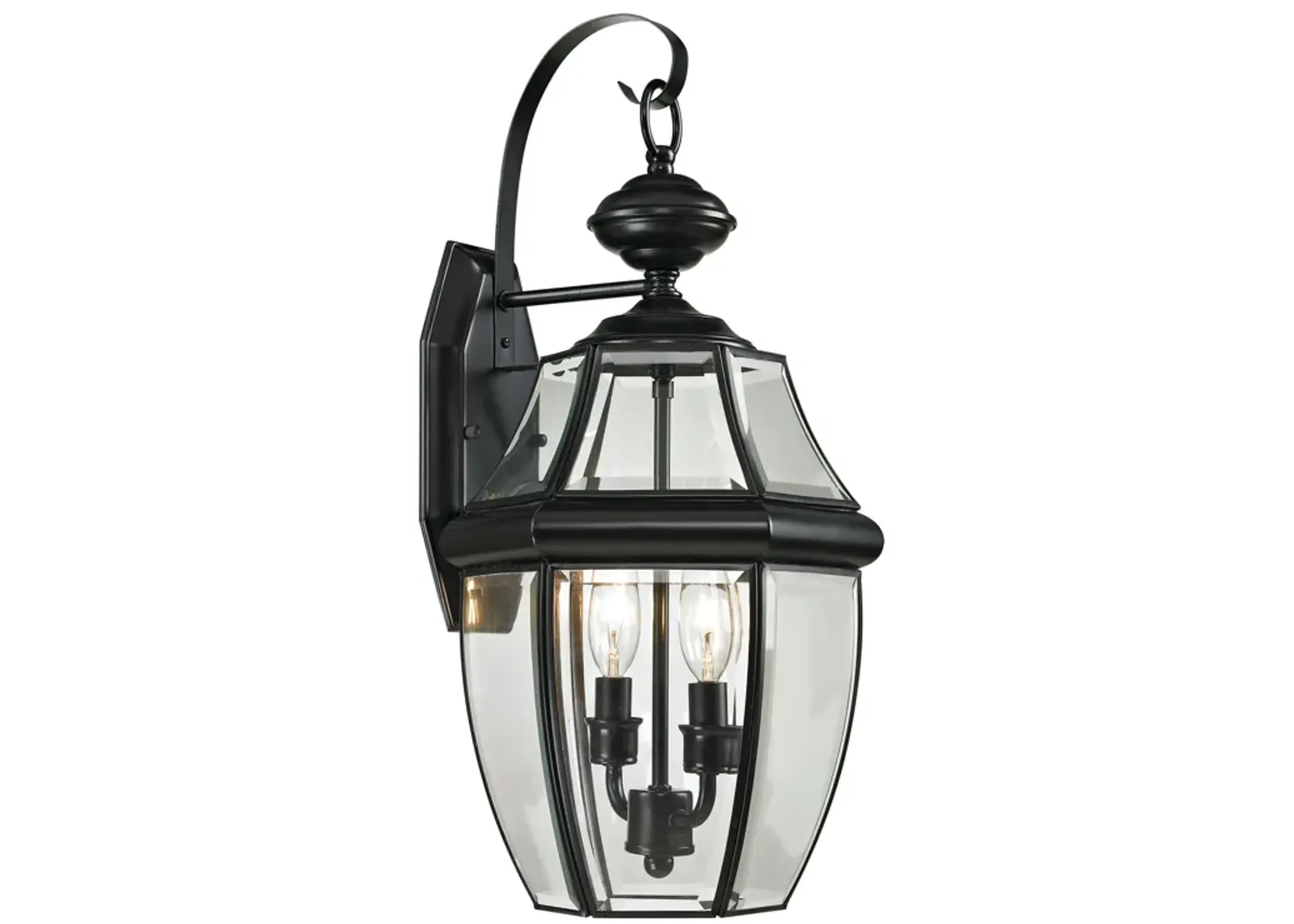 Ashford 21'' High 2-Light Black Outdoor Sconce