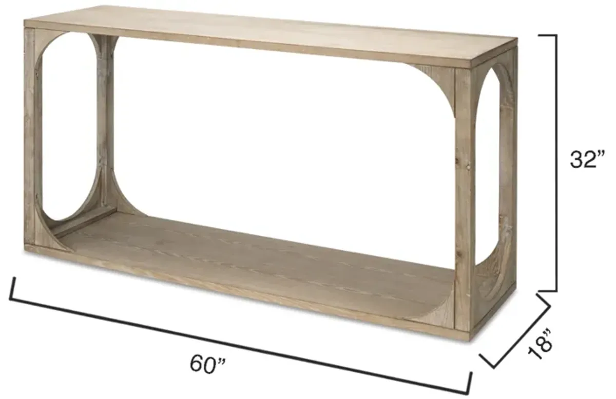 Everett Openwork Console Table